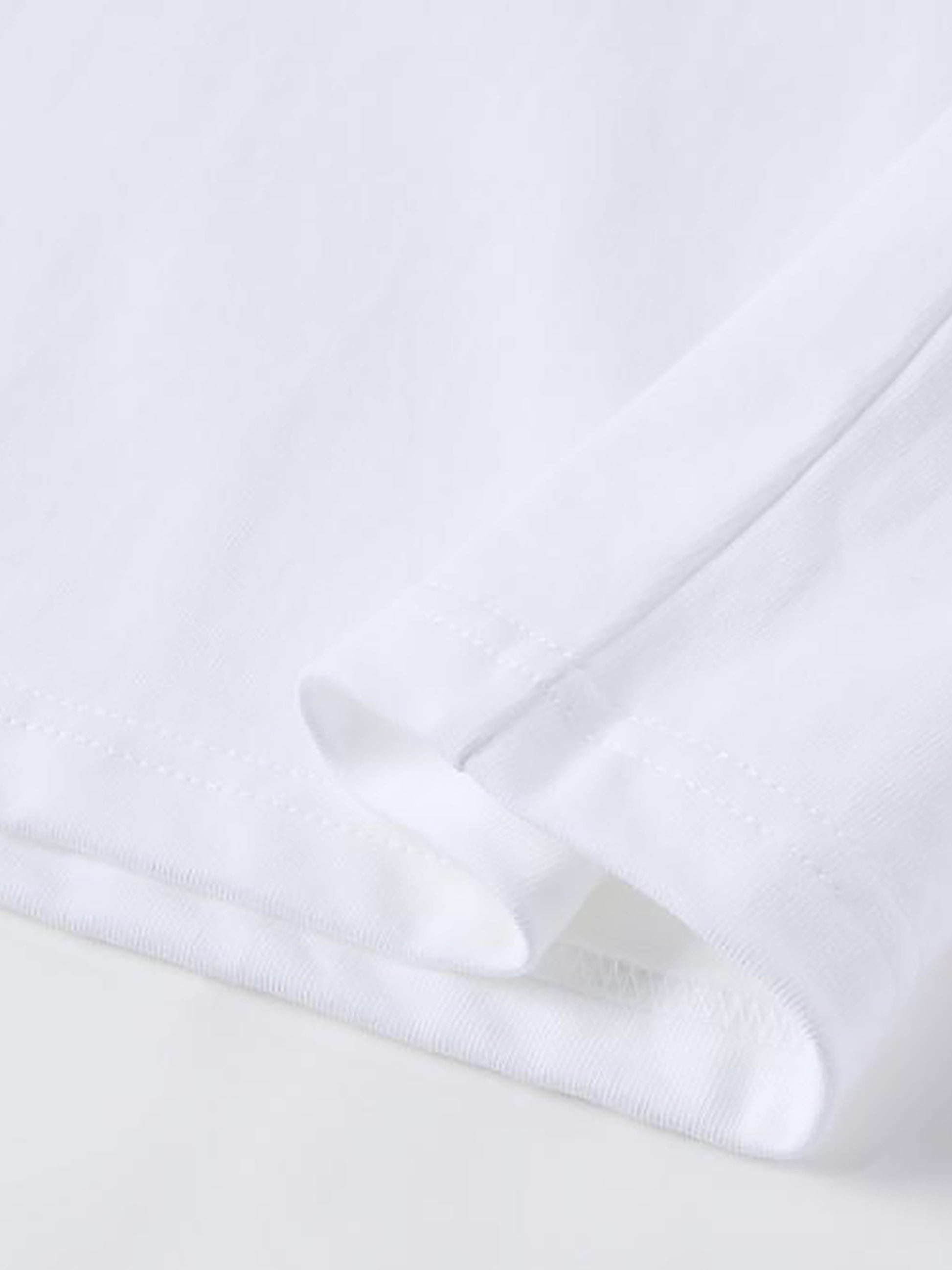 Pure Cotton,short sleeve,drop shoulder,round neck,mid waist,o-neck